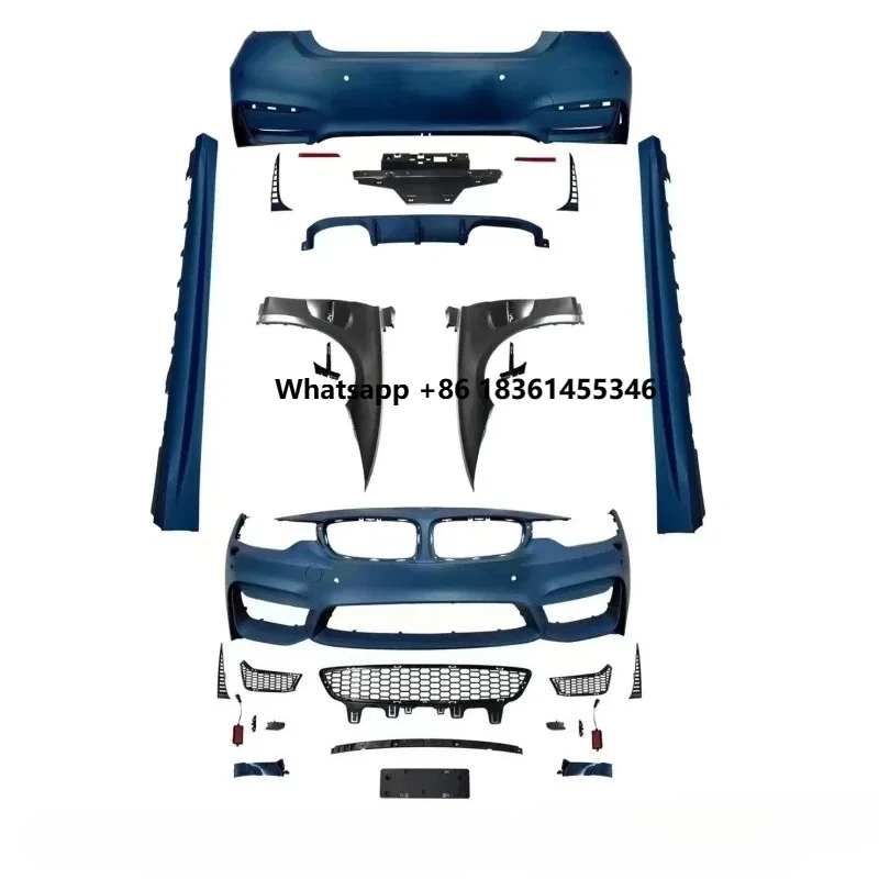 

Hot Selling Bodykit 4 Series F32 F36 2014-2020 Upgrade To M4 MT Style Modify Car Conversion Body Kit With Hood