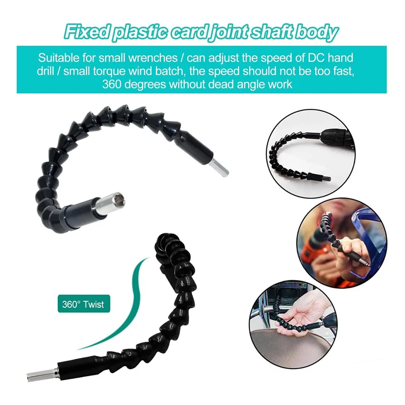 

14 Piece Angle Screwdriver Set, 105° Angle Attachment For Cordless Screwdrivers, Angle Screwdriver , Drill Extension Durable