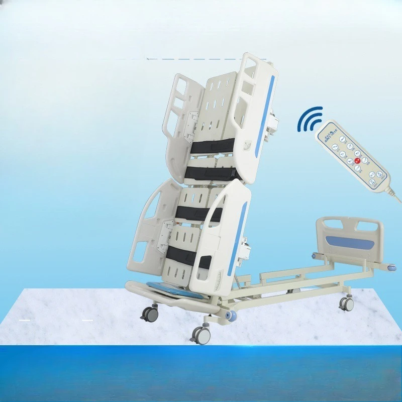 Electric standing bed Multifunctional back lifting leg standing bed Rehabilitation training bed