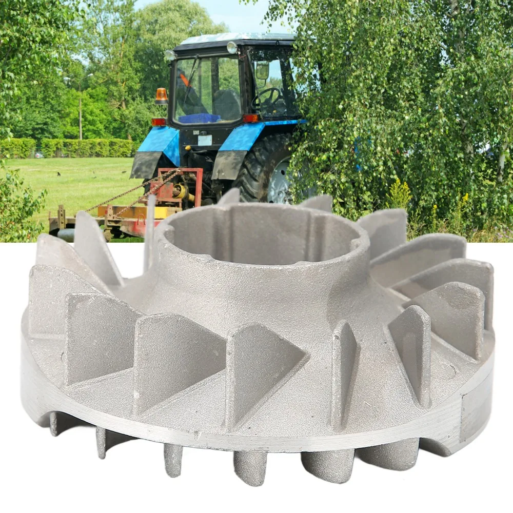 Aluminium Alloy Chainsaw Flywheel Compact Grey Hedge Trimmer Flywheel for STIHL Hs81r, Hs81t, Hs86r, Hs86t Hedge Trimmer
