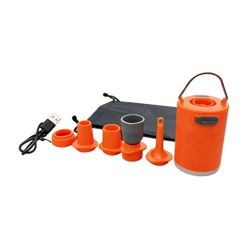 Best-Portable Air Pump For Inflatables With Camping Light Inflator