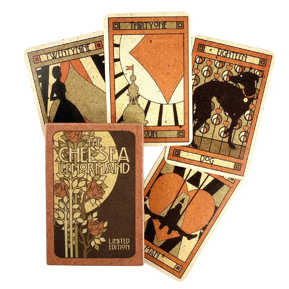 Malpertuis Tarot Card Board Deck Reflet De Lune Lenormand Oracle Board Game