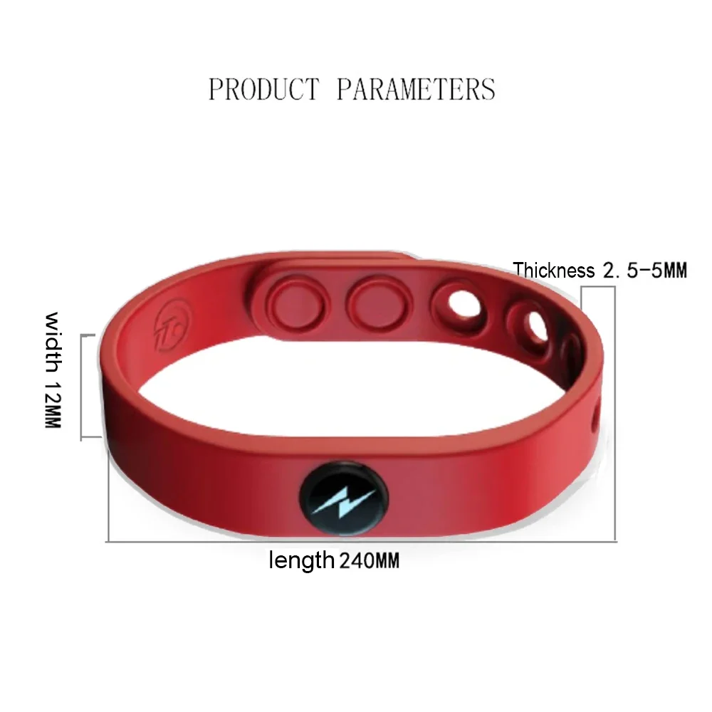 Wireless Anti-static Bracelet Anion Basketball Couple Balances Energy Waterproof Improves Sleep Relieves Wrist Pain and Fatigue