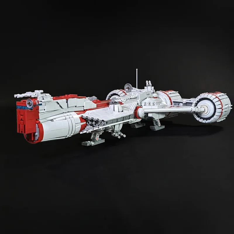 BuildMOC Building Block Toy Republic Consul Class Space Cruiser Frigate Model