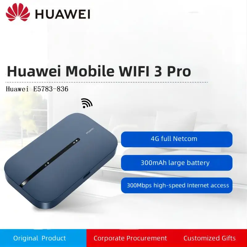 Imagem -02 - Desbloquear Huawei Wifi Móvel Pro Roteador E5783836 Bolso Wifi Roteador 4g Lte Cat7 Móvel Hotspot Modem Roteador sem Fio 4g Sim Cartão