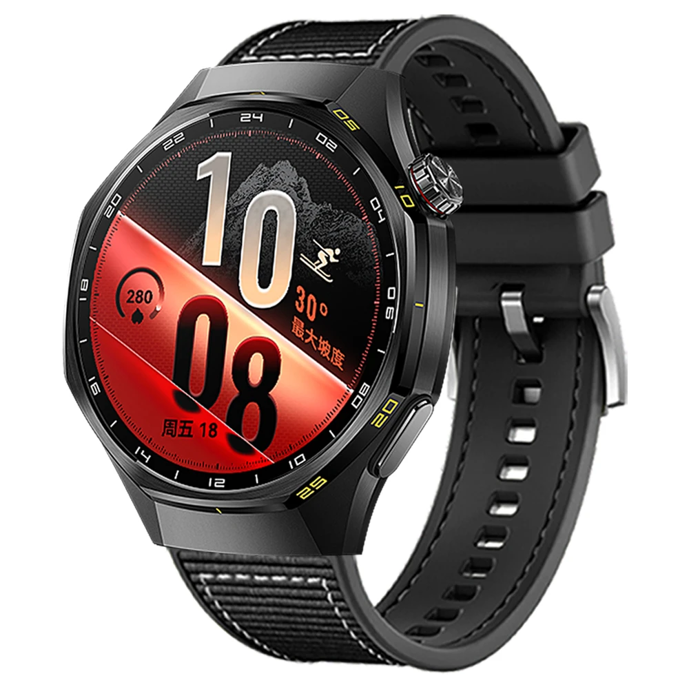 Strap For HUAWEI WATCH GT 7 Pro GT 7 6 5 4 46mm Watch 4 5 Pro GT 3 2 Pro 46mm 22mm Nylon Sports Composite Silicone Band Bracelet