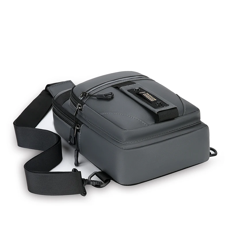 High Quality Men's Crossbody Bag Fashion Casual Waist Packs Male Chest Handbag Bolsa 4