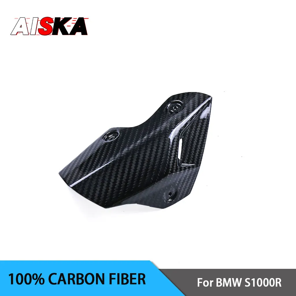 For BMW S1000R M1000R 2021 2022 2023 2024 3K Carbon Fiber Motorcycle Accessories Heat Shield Exhaust Covers Protector Fairings