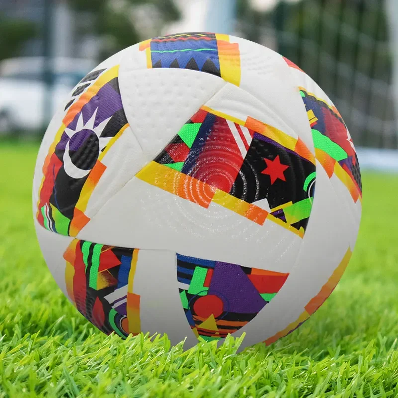 

Soccer Ball Professional Standard Official Size 5 Seamless Football Soft PU Wear Resistant High Quality Match Training Balls