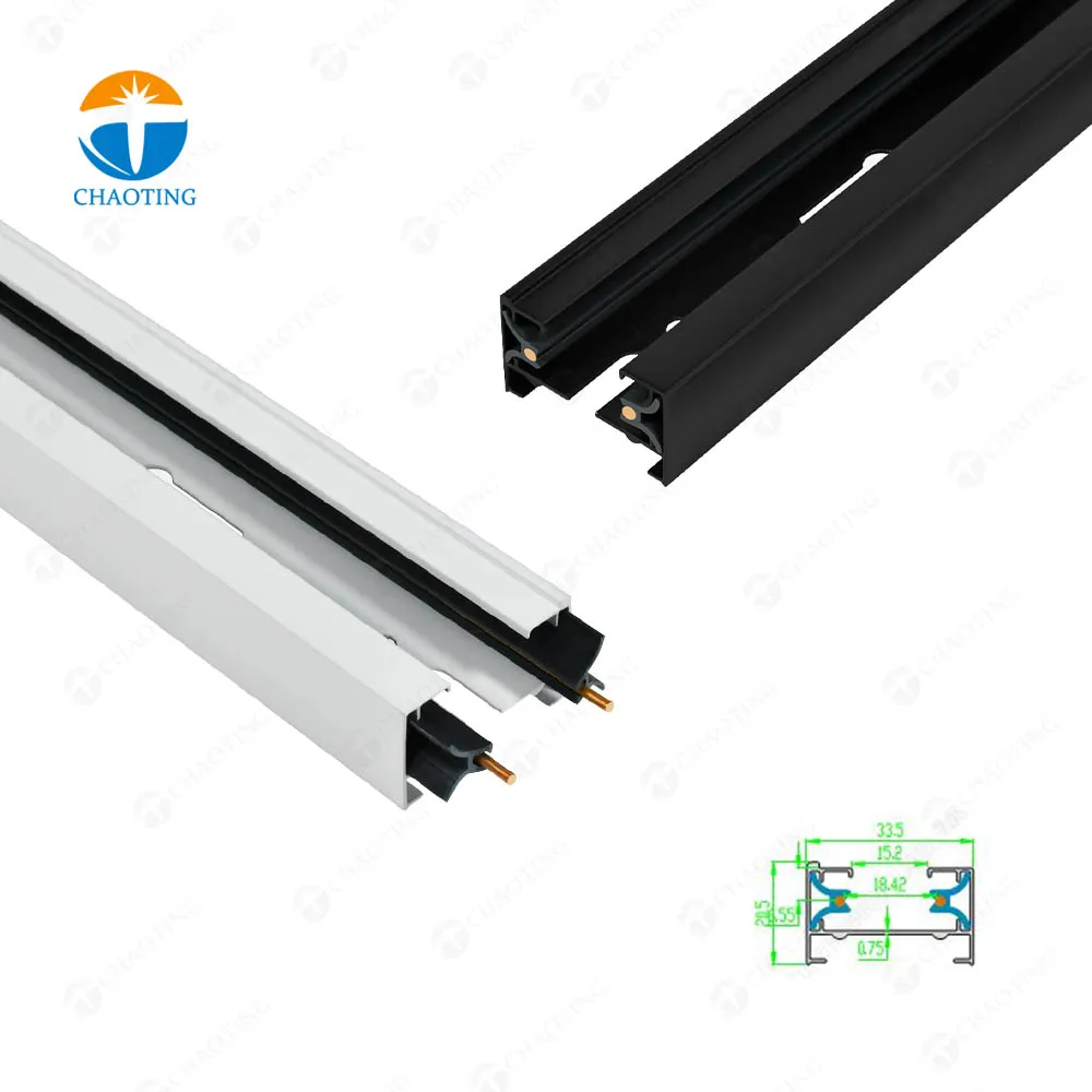 

Modern Surface Hanging Ceiling Adjustable Aluminum 2 Wire Rail Lighting System Cob Gu10 Linear Spot Commercial Led Track Lights