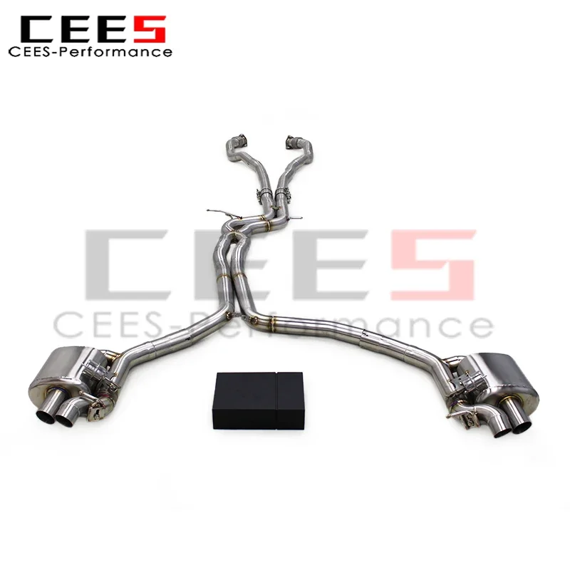 

Stainless Steel CEES Sport Catback Exhaust System - Tuning Pipe for Audi RS4/RS5 B8.5 4.2L (2012-2016)