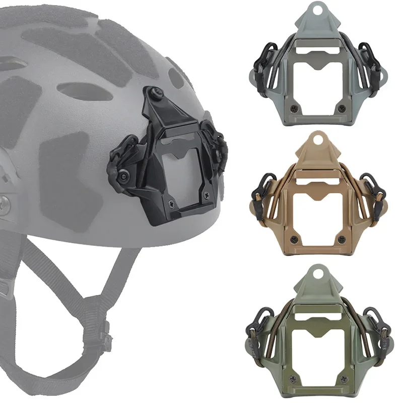 Tactical Helmet Night Vision Mount Device NOD NVG Mount Adapter FAST Helmet Accessories Camera Bracket Base Hunting