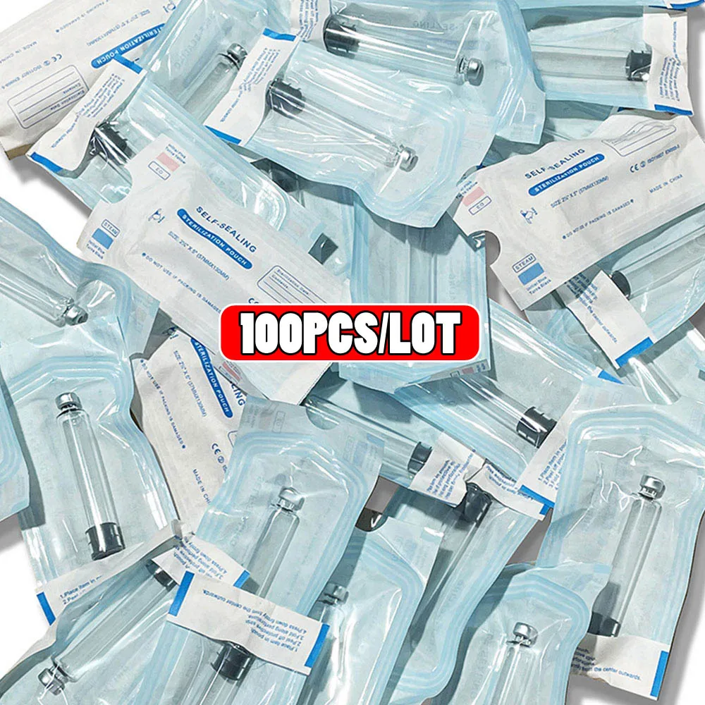 100Pcs/lot Insulin cartridges 3ml Cassette Bottle for Lilly Insulin Injection Pen Individual Packaging Medical Aesthetics