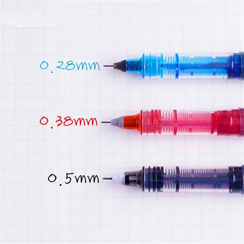 7Pcs/set Cute RollerBall Pens,0.38/0.5mm Ballpoint Pen, for Writing School Office Stationary Kawaii Color Gel Pens