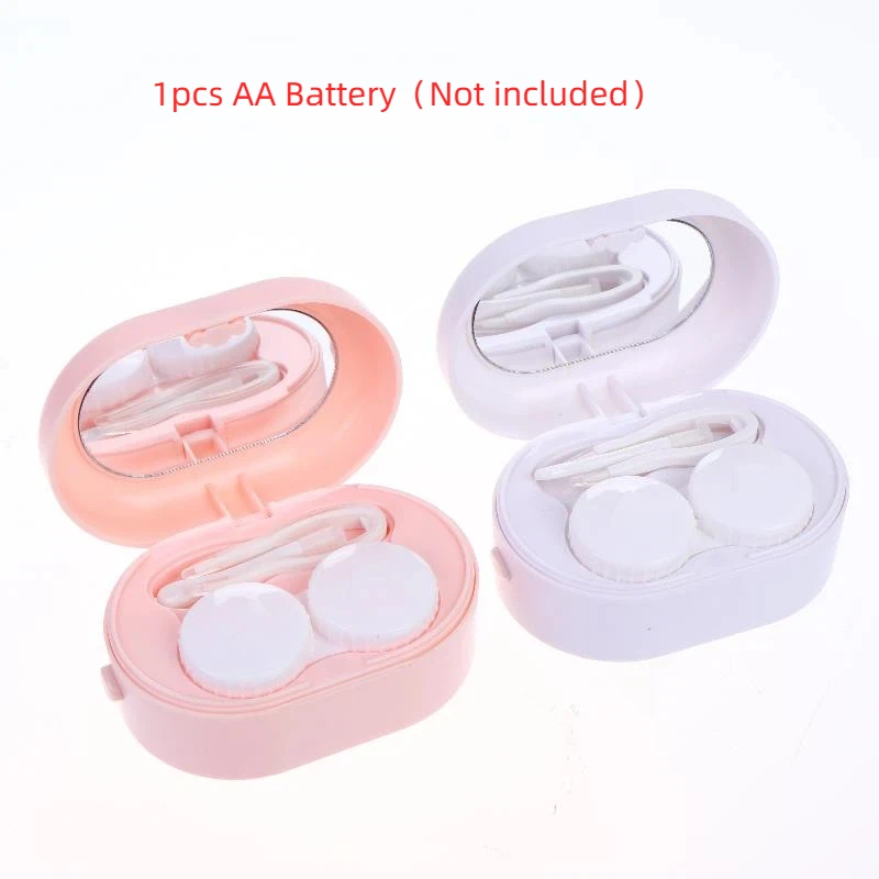 1Pcs Removable Portable High Frequency Vibration Contact Lens Cleaning For Contact Lens Care Ultrasonic Contact Lenses Cleaner
