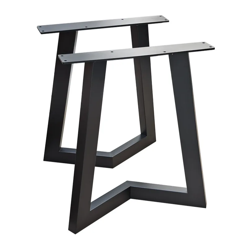Table leg stand, wrought iron office tea table, fixed metal marble load-bearing support frame, dresser, computer desk, table leg