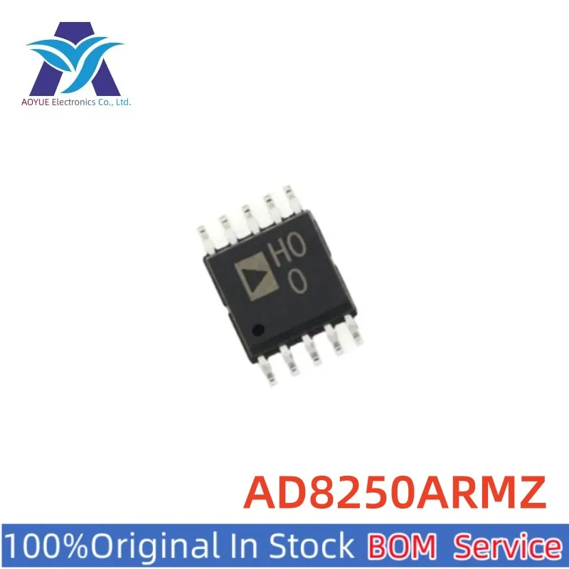 New Original Stock IC Electronic Components AD8250ARMZ AD8250 H00 Single-channel instrument amplifier Chips