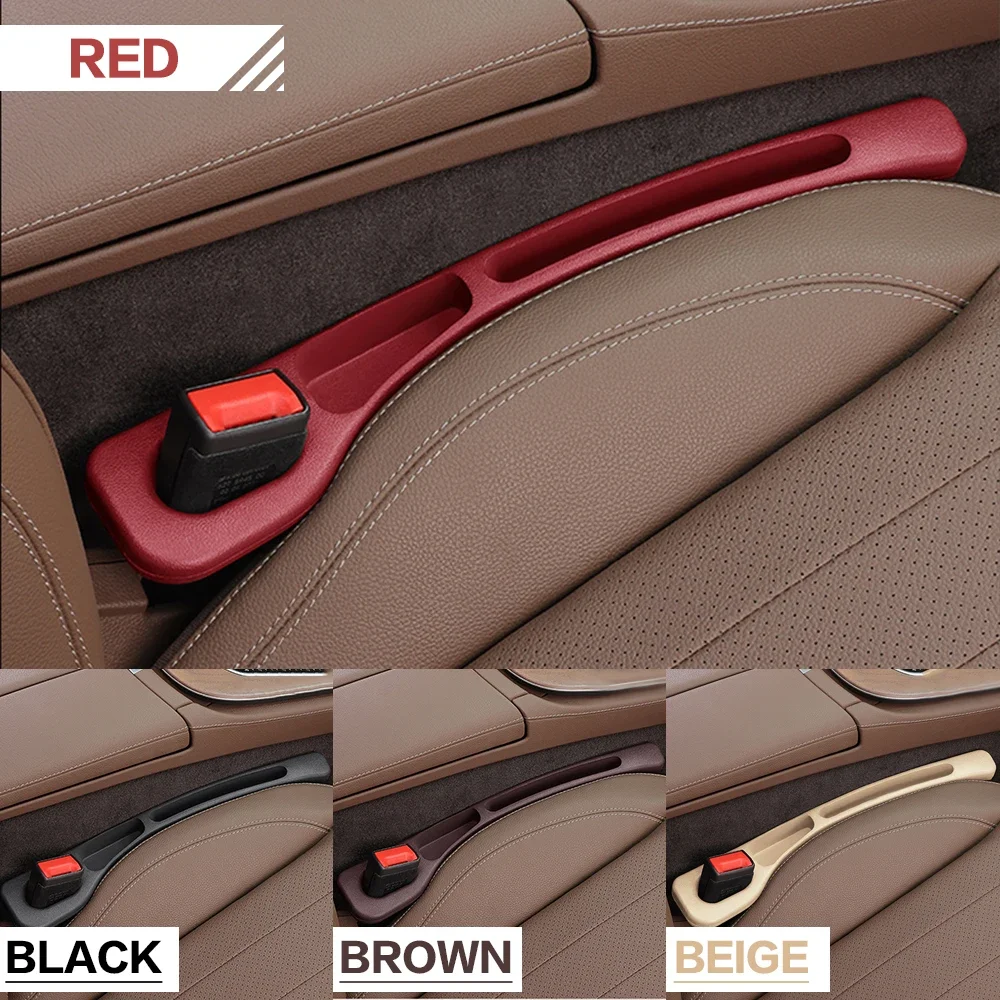 

2PCS Car Seat Gap Filler Between Seats Crevice Box Interior Decoration Accessories For BMW 7 Series F01 F02 F03 F04 G11 G21 G70