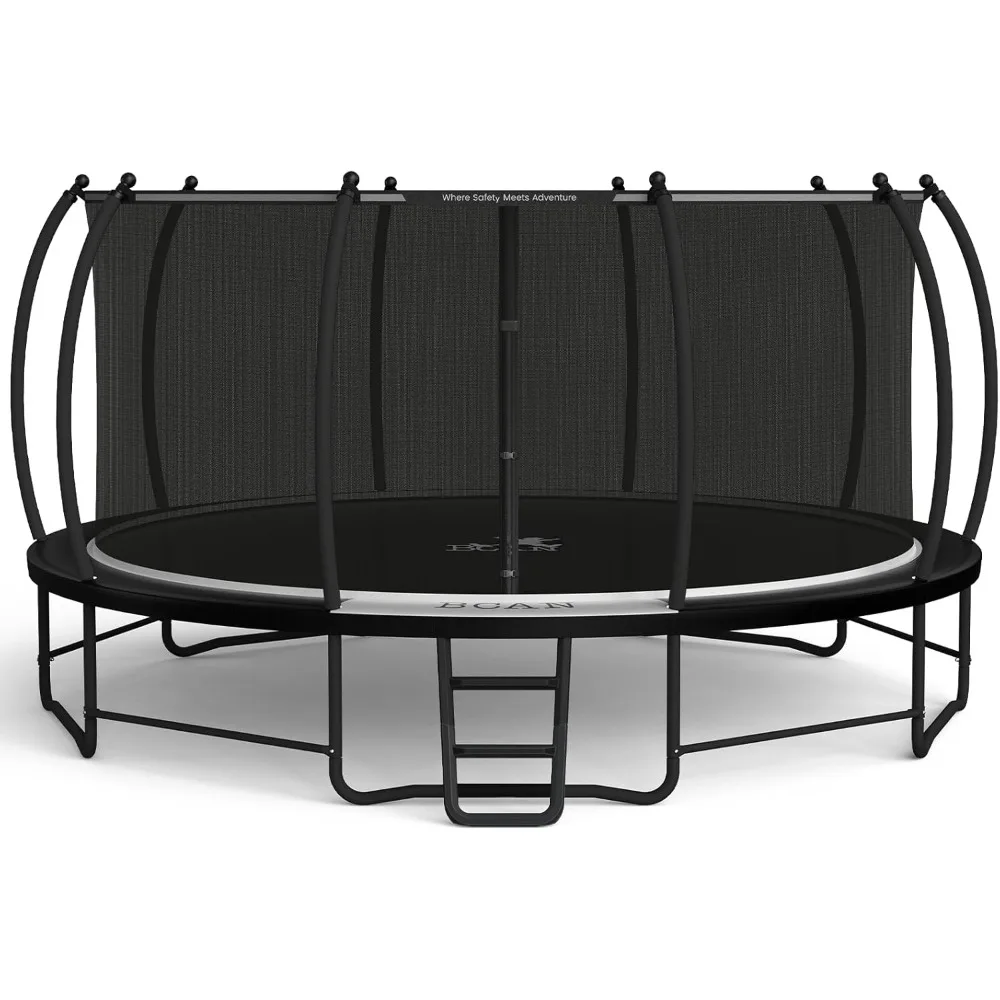 

Trampoline 15FT Recreational Trampoline with Enclosure for Kids Adults