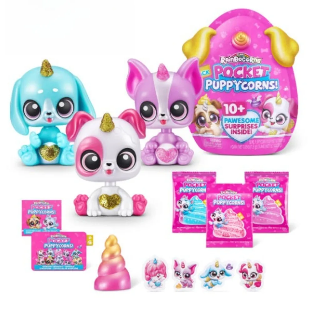 

Zuru Rainocorns Surprise Puppy Mystery оригинальная игрушка Zuru Единорог-сюрприз мини-кукла-щенок милый подарок для девочки