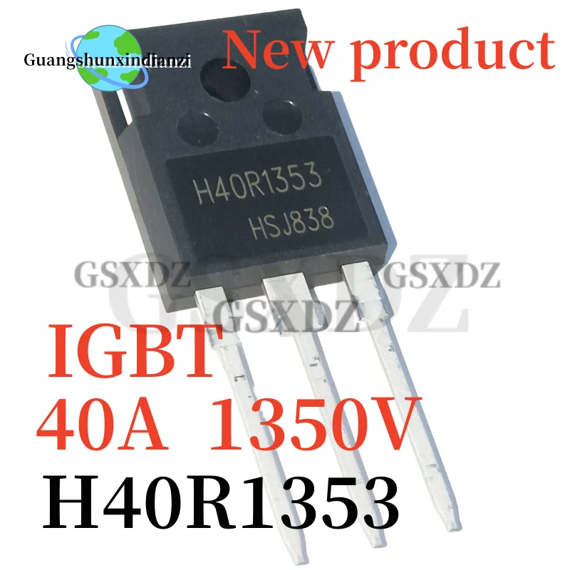 5PCS-10PCS New product H40R1353 IHW40N135R3 40R1353 40N135 IHW40N135R5 H40PR5 TO-247 40A 1350V TO-247 IGBT Original