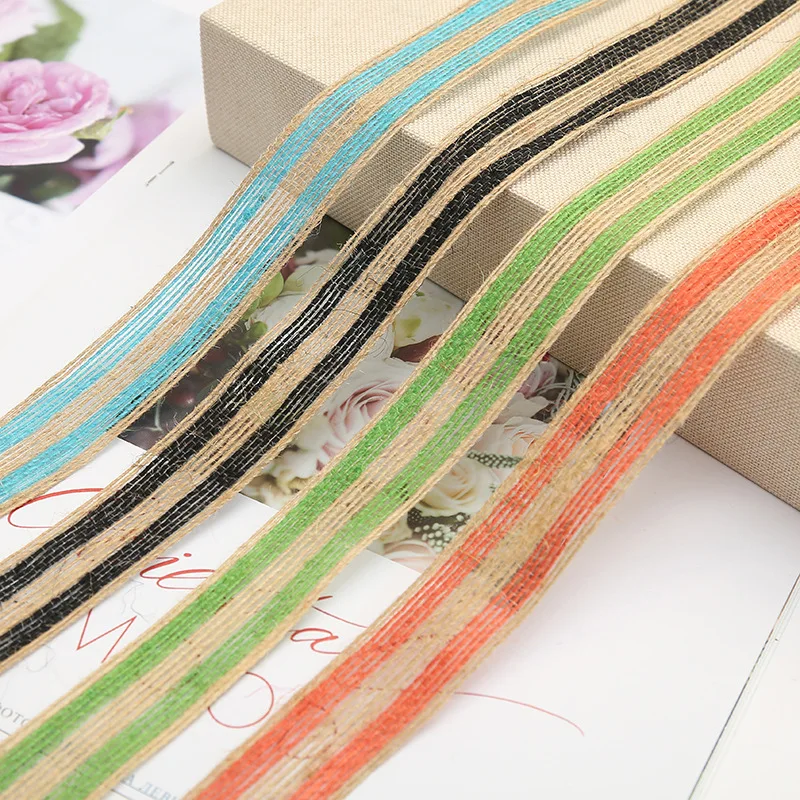 

Джутовая тканая лента разных цветов, джутовая веревка из рыбьего шелка, джутовая веревка из рыбьего шелка, джутовая веревочная лента ручной работы своими руками.