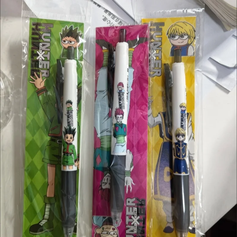 Hunter Hunter Gon Freecss Killua Zoldyck 0.5Mm Bullet Tip Black Retractable Gel Pen School Exam Office Use Gel Pen Friend Gift - view 3