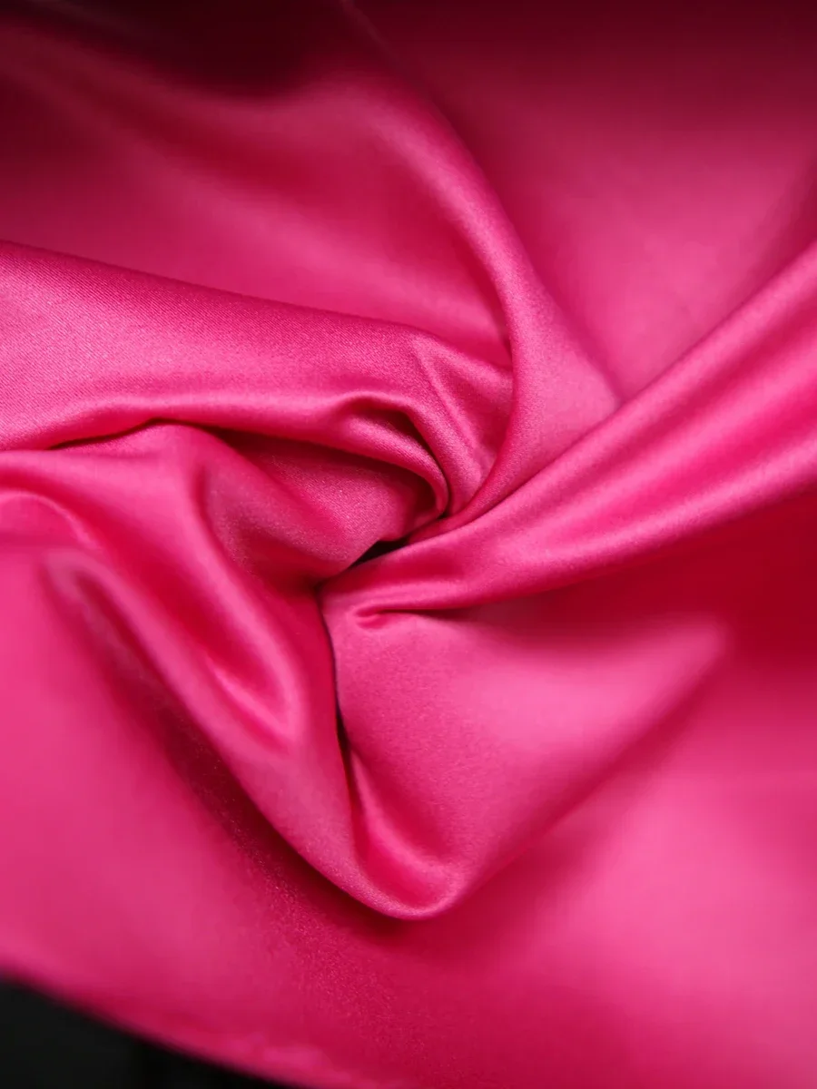 Kain Satin Lembut Halus untuk Menjahit Gaun Camisole, Kemeja, Latar Belakang Foto DIY, Dekorasi Pernikahan