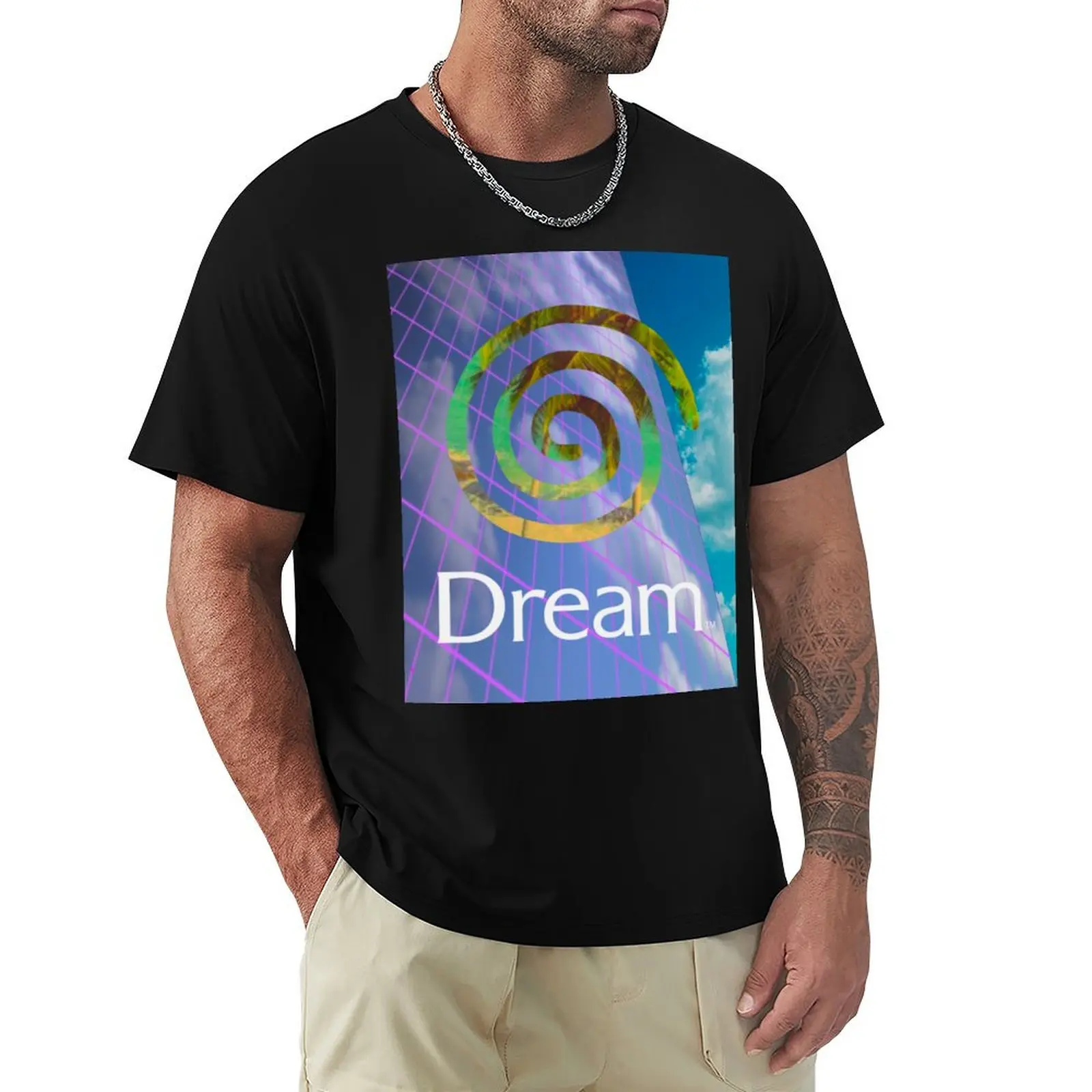

Sega Dreamcast Logo Vaporwave - Dream T-Shirt fashion shirts vintage tees t shirts for men graphic