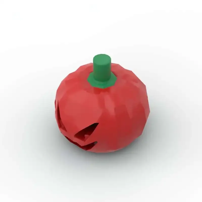 MOC 10PCS Pumpkin Head 20695pb01 Building Blocks 20693 20695 Festival Decorations Part Bricks Particle Toys Children Halloween