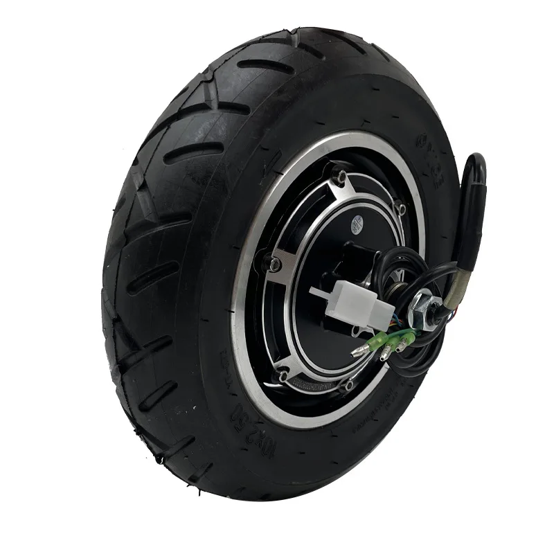 10*2.5 48/36V 350w brushless disc brake in-wheel motor scooter electric vehicle motor