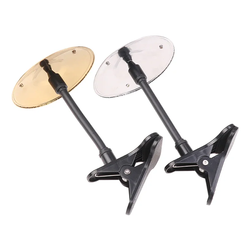 1Pcs Desktop Crash Cymbal Musical Saucer Car Crash Cymbal Alloy Crash Drums Cymbal Drum Mini Drum Easy To Install Clip-On