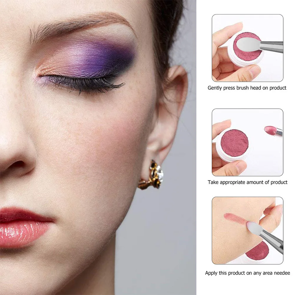 5 stuks siliconen lippenborstel kleine applicator voor lipcrème balsem glans make-up tool draagbare schoonheidsaccessoire voor vrouwen cadeau