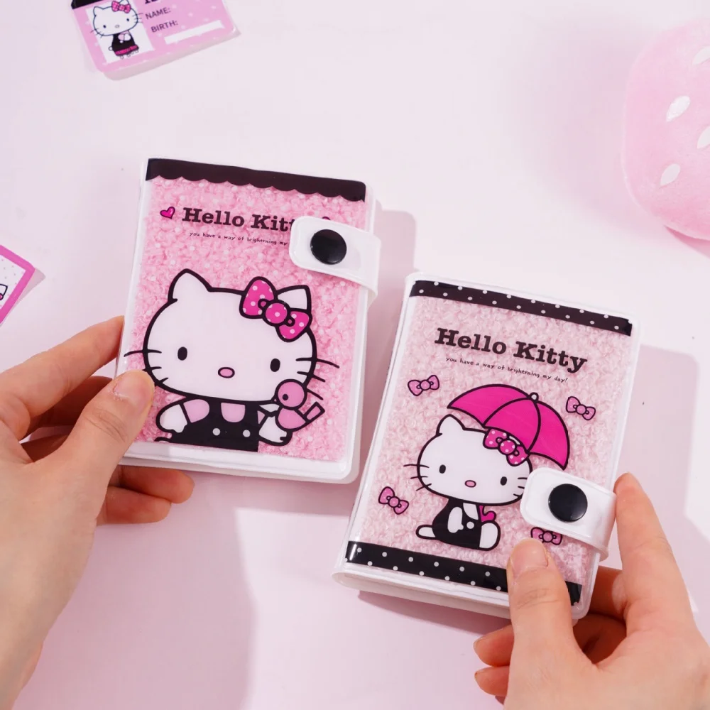 Genuine Sanrio Plush Soft-Cover Notebook Student Portable Planner  Scrapbook Cartoon Hello Kitty Stationery Supplies Girls Gifts