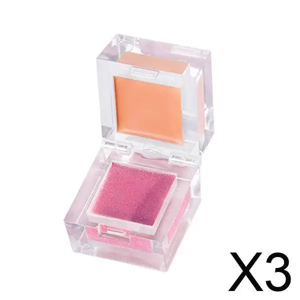 3 mini colorete facial 2 en 1 para niño y niña, maquillaje de uso profesional 04