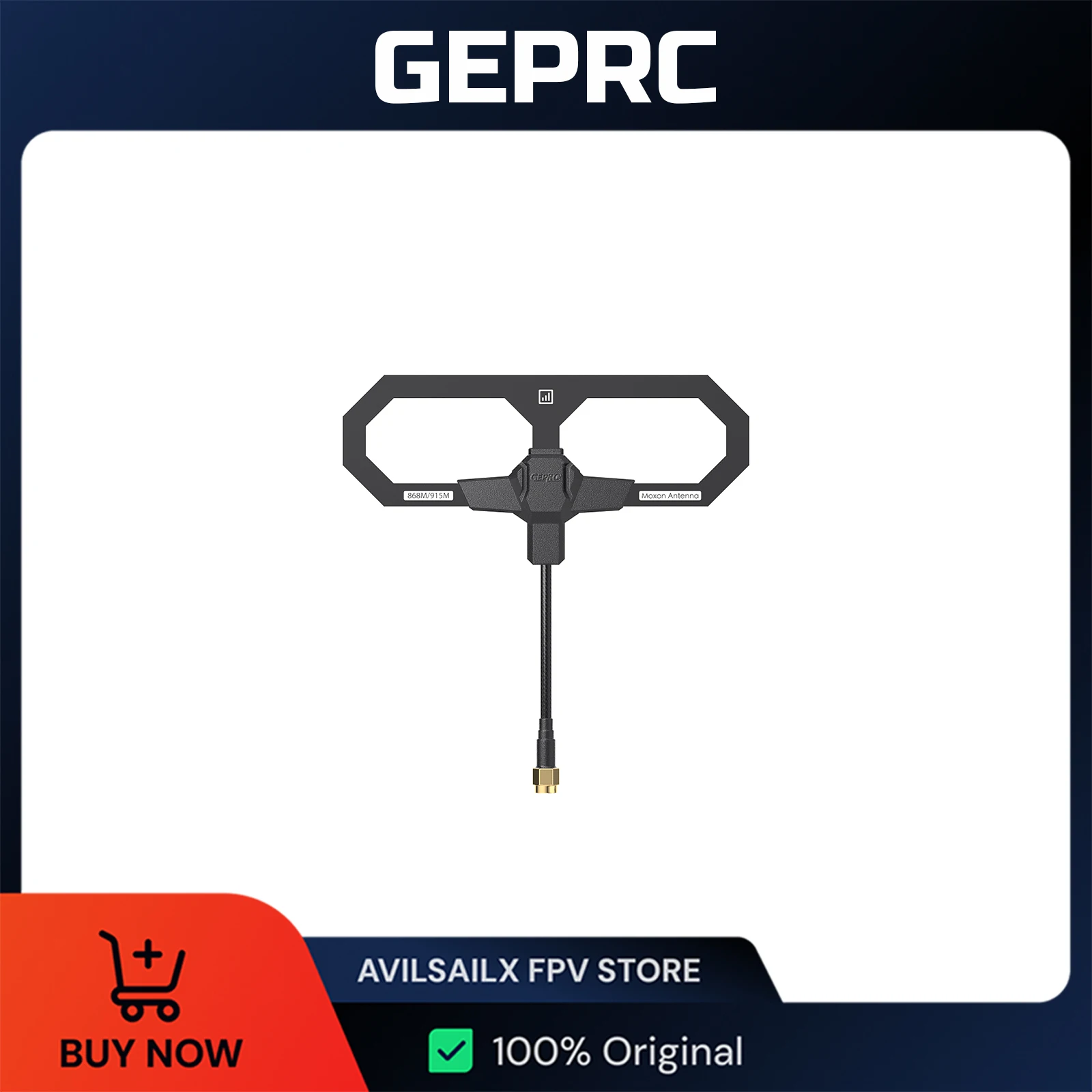 

GEPRC 868M/915M Moxon Antenna 860-930MHz SMA High Frequency Long Range FPV DIY RC Quadcopter Freestyle Drone Replacement Parts