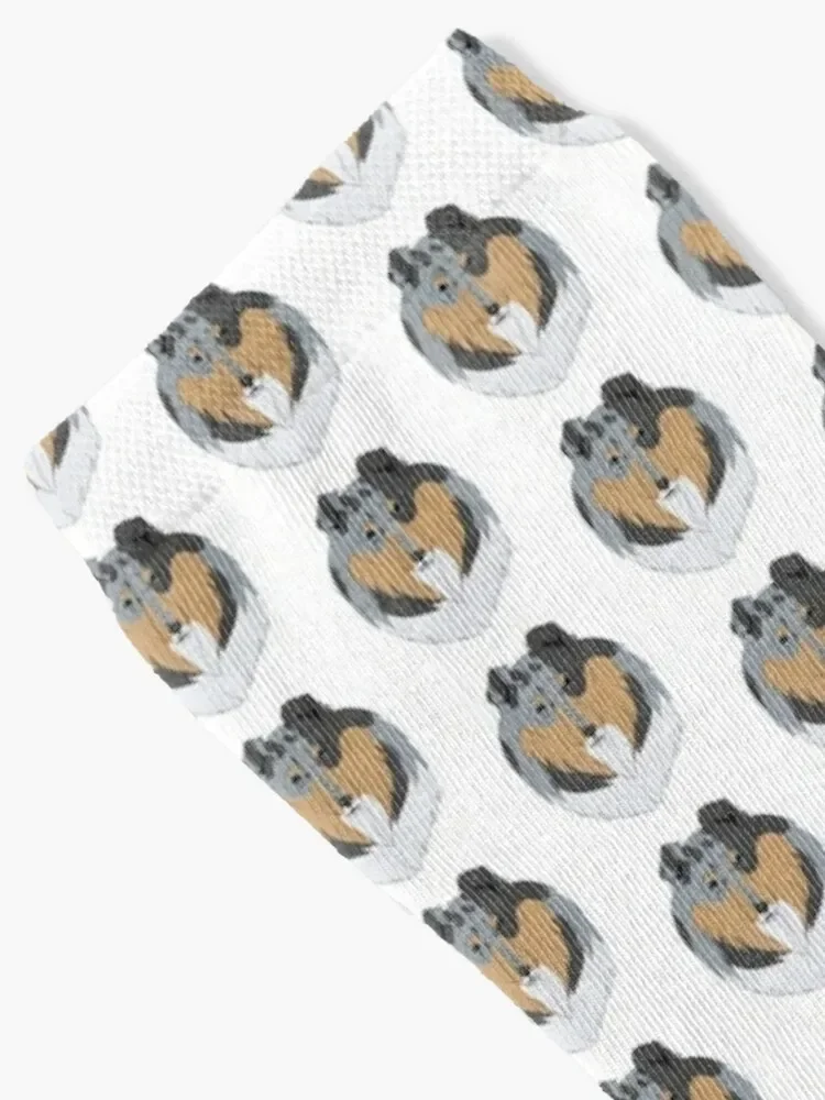 Rough Collie - Blue Merle Socks basketball kawaii halloween Male Socks Women's