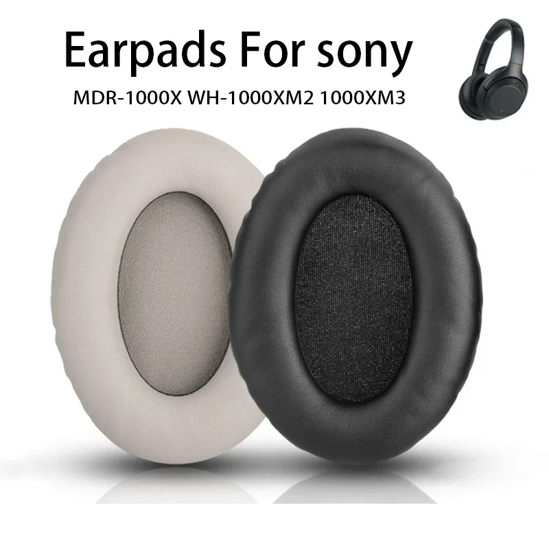For Sony MDR-1000X WH-1000XM3 1000XM2 Headset Ultra-soft Cover Replacement Ear pads Cushion Earbuds