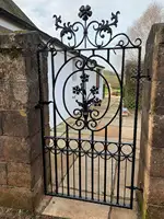 European-style Single Or Double Garden Villa Doors, Swinging Open Corridors, Wrought Iron Gates, Residential Direct Sales From T 5