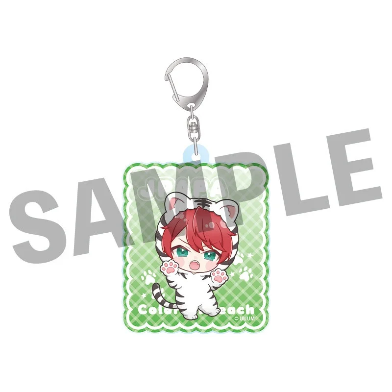 Colorful Peaches Acrylic Keychain Pendant Bag Car Keychain Cell Phone Pendant Present Friend Festivals Gifts