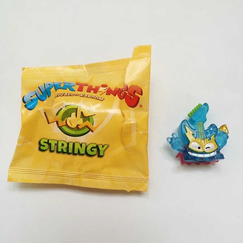 1Pcs Superthing Super Zings Superzing Fightburger Donny Stringy Ultra Rare Figure Model Limited Collection Toy For Kid Child