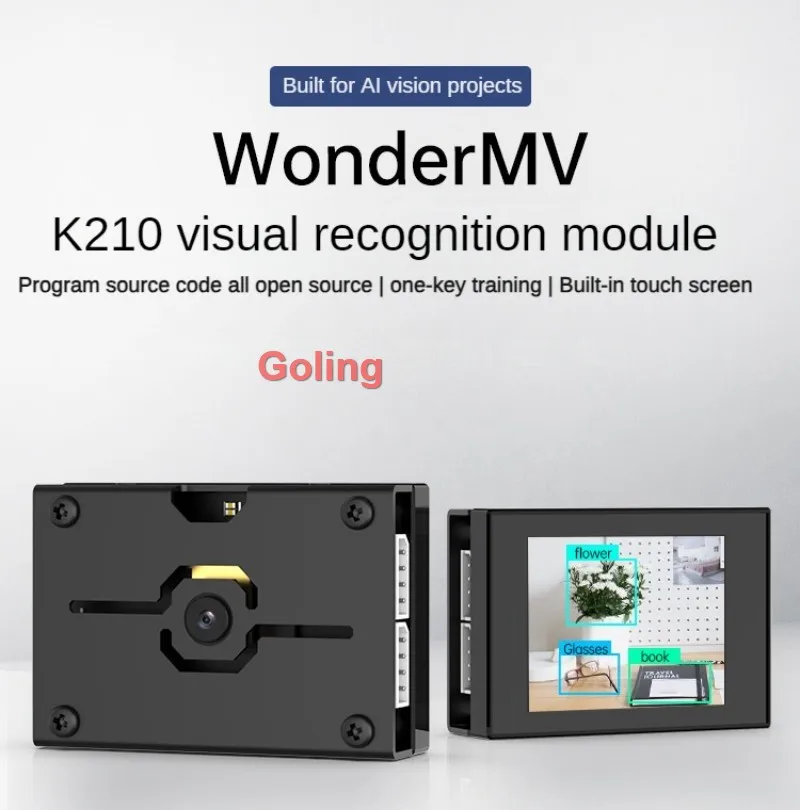 K210 visuele herkenningsmodule met 2MP camera voor kunstmatige intelligentie Diep leren met seriële poortondersteuning MicroPython