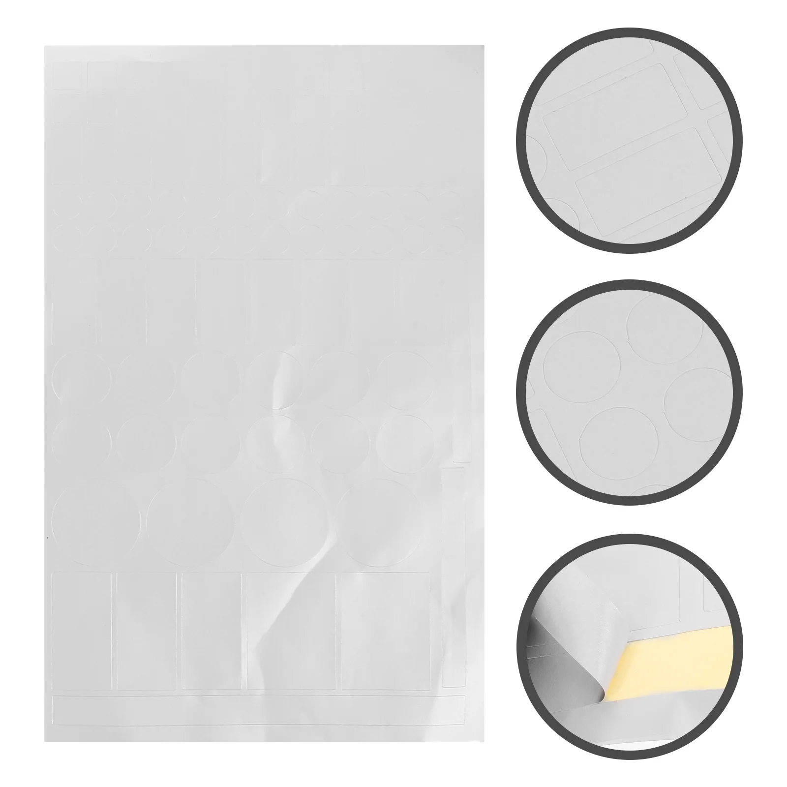 2 قطعة ملصقات التظليل مصباح ليد حجب لجهاز التوجيه مكيف الهواء مؤشر الطاقة بولي كلوريد الفينيل ملصق التعتيم ذاتية اللصق #1