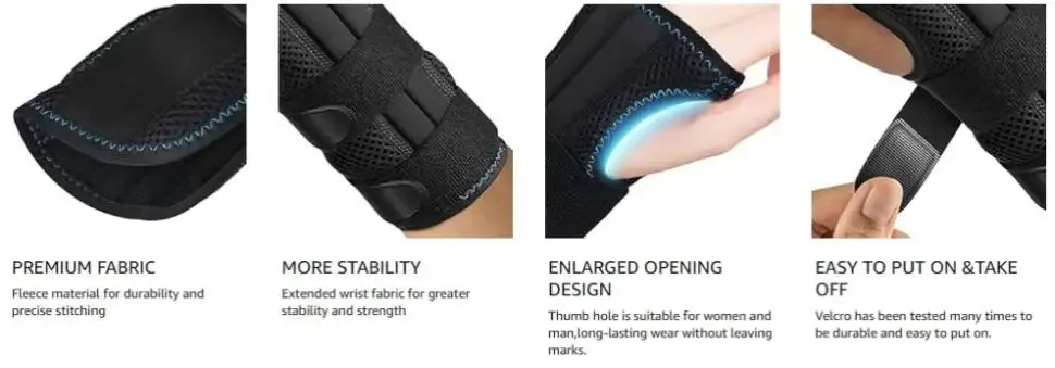 1PC Adjustable Wrist Support Strap for Weightlifting - Sports Wrist Support Pain Relief Essential Fitness Accessory