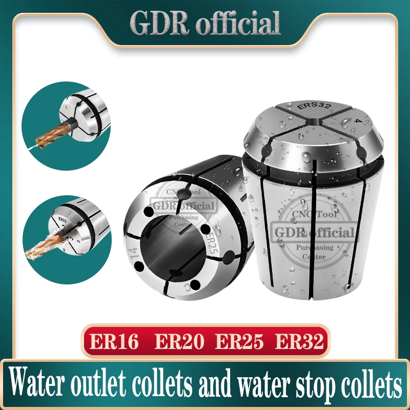 Water stop collet ER16 ER20 ER25 ER32 BT40 BT Water outlet collet ER ERS ERC Tool Holder holder bracket tool stop water Collet ﻿