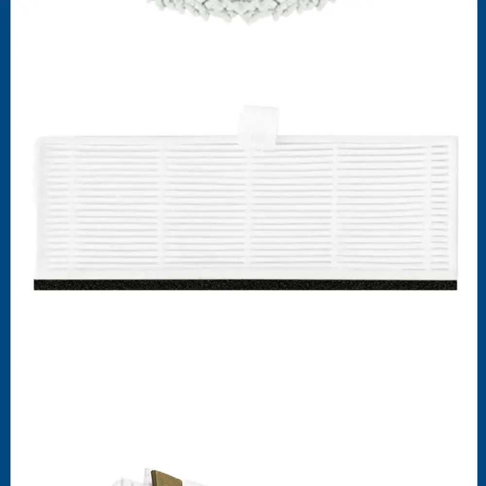 Cleaning Spare Parts Set For Proscenic M9 Robot Vacuum Cleaner Main Roller Brush Side Sweeper HEPA Filter Mop Pad Kit