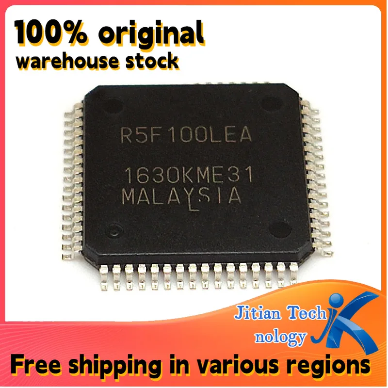 10PCS 100%Original New in Stock R5F100LEAFA#10 R5F100LEA LQFP64 High-Quality Electronic Component