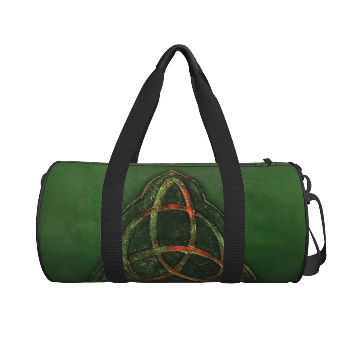 

Book Of Shadows - Charmed Triquetra Design Large Duffle Gym Bag Multi-Functional Duffle Travel Bags Handbags Fitness bag