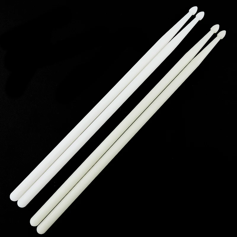 2pcs 5A Luminous Drum Stick Drum Set Fluorescent Drumsticks Glow in The Dark Musical Instruments