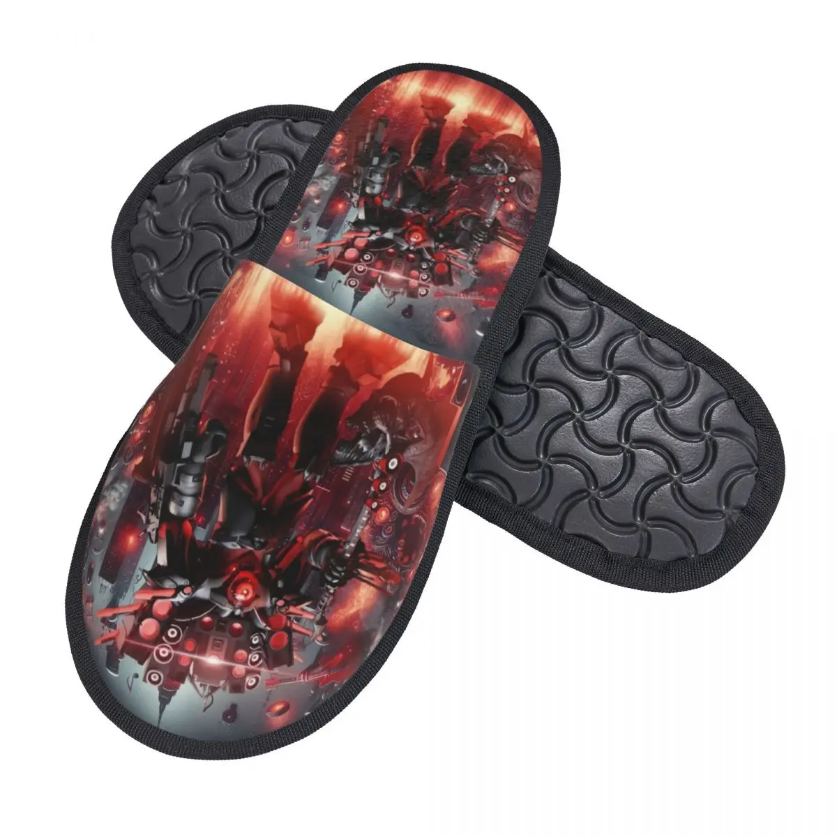 Custom Titan Speakerman Skibidi Toilet Soft Memory Foam House Slippers Women Comfy Warm Anti-skid Sole Slipper